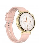 Смарт часовник Aurafit AM23, Amoled, Златист - 73128