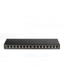 D-Link 16-Port 10/100/1000Mbps Unmanaged Gigabit E