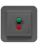 Ключ за бойлер DeTech DE-9223-AC, 20A, 250V, За вграждане, IP20, Сив - 75068