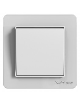 Девиаторен електрически ключ DeTech DE-6008-31, Схема 6, 10А, 250V, За вграждане, IP20, Бял - 75003