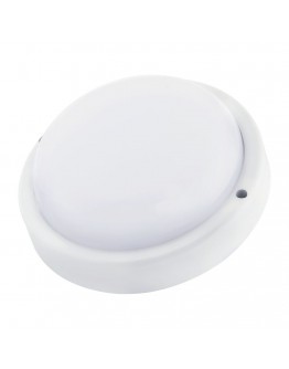 LED таванен плафон DeTech, 12W, 4000K, 1080lm, IP54, Кръг - 77010