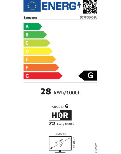 Монитор Samsung 27FG502 27 Odyssey G5 OLED DisplayPort  18