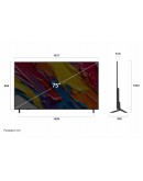 LG 75QNED82A3B, 75 4K QNED HDR Smart TV, 3840x2160