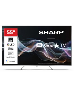 Sharp 55JP7265E, 55 QLED Mini led Google TV, 4K Ul