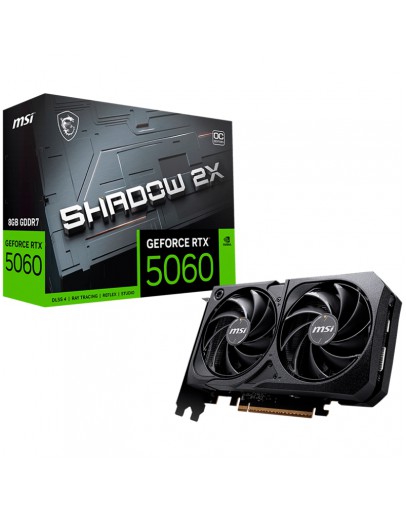 MSI Video Card NVIDIA GeForce RTX 5060 8G SHADOW