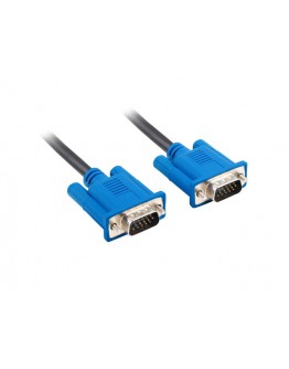 Lanberg VGA M/M cable 1.8m dual-shielded, 2x ferri