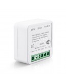 Смарт превключвател No brand PST-AP-SMT, 1 канал, 220V, 16A, Wi-Fi, Tuya Smart, Бял - 91021