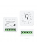 Смарт превключвател No brand PST-AP-SMT, 1 канал, 220V, 16A, Wi-Fi, Tuya Smart, Бял - 91021