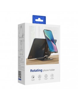 Универсална стойка за телефон Yookie YC21, Настолна, Черен - 17731