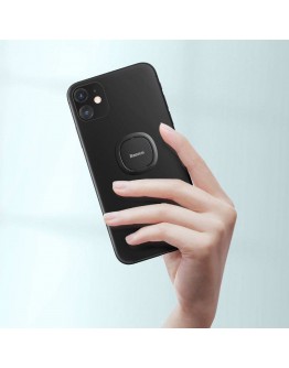 Универсална стойка за телефон Baseus Invisible, Пръстен, Сив - 17792