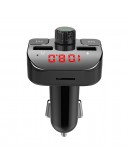 FM Трансмитер Earldom ET-M43, Bluetooth, USB, 5V/2.4A, Черен – 17389