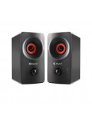 Тонколони Kisonli AC-9002BT, Bluetooth, 2x5W, 220V, Черен - 22146