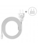 Мрежово зарядно устройство Remax Proda RP-L1, 5V/1.0A, 220V, С Lightning кабел, 1.0m, Различни цветове - 14953