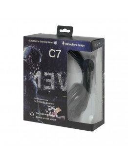 Слушалки за мобилни устройства Oakorn C, Микрофон, 3.5mm, Черен - 20522