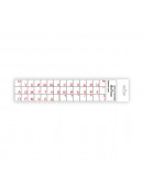 Букви за клавиатура - Кирилизация, Прозрачни  - 17022