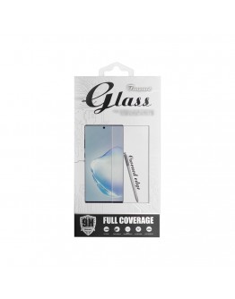 Стъклен протектор за целия екран No brand, За Samsung Galaxy S20 Ultra, 3D, 0.3mm, Черен - 52555