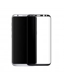 Стъклен протектор, No brand, За Samsung Galaxy S8 Plus, Full glue, 0.3mm, Черен - 52428