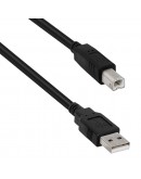 Кабел за принтер DeTech USB A - USB B, High Quality,1.5m - 18054