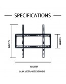 Стойка за телевизор No brand, За стена, Фиксирана, До 60