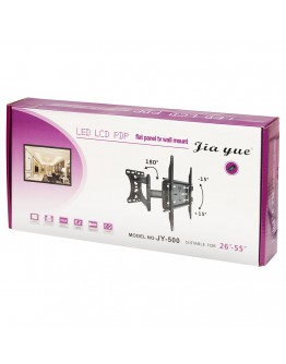 Стойка за телевизор No brand, За стена, С подвижно рамо, До 55