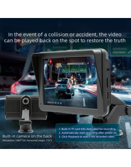 Преносим CarPlay / Android Auto дисплей No brand, X5570R, 7