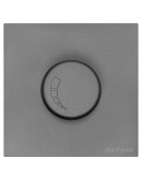 Електрически ключ димер DeTech DE-9225-71, 200W, Slim, Мат, За вграждане, IP20, Сив - 75101