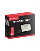 LED прожектор DeTech, 20W, 4000K, IP65, Черен - 77022