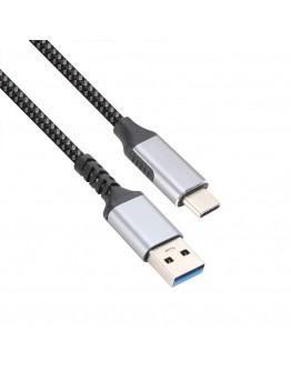VCom Кабел USB 3.2 Gen2 Type-C / USB AM, 10Gbps, Black - CU401M-1m