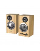 Genius тонколони Speakers 2.0 - SP-HF1812BT - 50W RMS, Bluetooth 5.3, Pine Wood