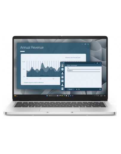 Лаптоп Dell Pro 14 PC14255, AMD Ryzen AI 7 PRO 350, 16GB,