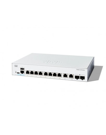 Cisco Catalyst 1200 8-port GE, Ext PS, 2x1G Combo