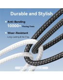 Vention Кабел USB 2.0 A Male to C Male 1.0M Black 6A Fast Charge - CTOBF