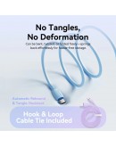 Vention Кабел USB 2.0 A Male to C Male 3A 0.25M Black - CTWBC