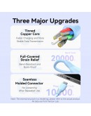 Vention Кабел USB 2.0 A Male to C Male 3A 0.25M Black - CTWBC