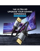 Vention Кабел Cable - Display Port v2.1 DP M / M Black 16K@60Hz, 2M - HGBHH
