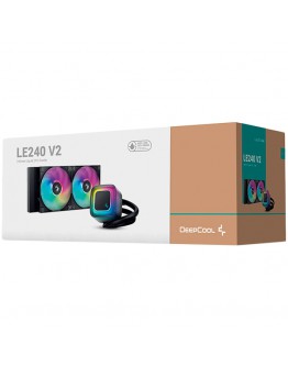 DeepCool LE240 V2, 240mm CPU Liquid Cooler,