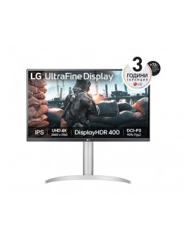 Монитор LG 27UP650K-W, 27 UHD 4K IPS AG, DCI-P3 95%, Ultra