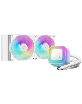 DeepCool LE240 WH V2, 240mm CPU Liquid Cooler,