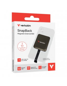 Verbatim SnapBack SSD 1TB Mocha Metallic