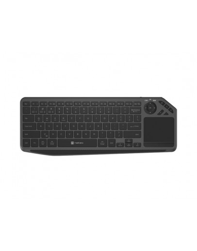 Natec Turbot 2 Keyboard, US, Wireless, BT, 2.4GHz,
