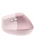 Logitech Lift Vertical Ergonomic Mouse - ROSE/DARK