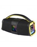 Тонколона Kisonli K3, Bluetooth, USB, SD, AUX, FM, RGB, Черен - 22293