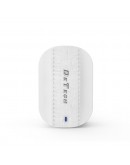 Мрежово зарядно устройство DeTech DE-15C, 5V/3.1A, 220V, 2 x USB, С Type-C кабел, 1.0m, Бял - 40098