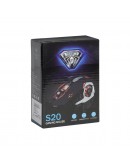 Геймърска мишка Aula S20, Оптична, 6D, RGB, Черен - 736