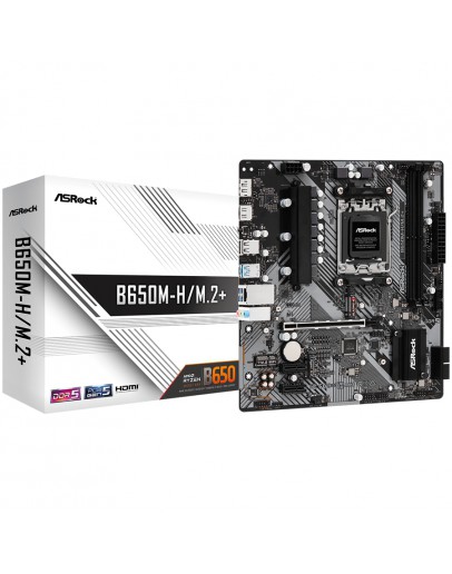 ASROCK B650M-H/M.2+ mATX AM5