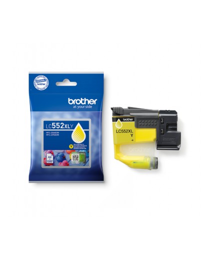 Brother LC-552 XL Yellow Ink Cartridge High Yield