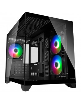COUGAR FV150 Mini RGB PC Case, Mid tower,
