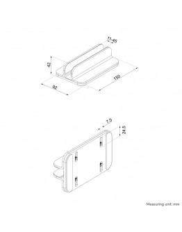 Neomounts Laptop holder 11-17 - universal