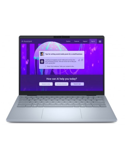 Лаптоп Dell 14 Plus DB14250, Intel Ultra 7 258V (47 TOPS 