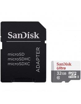 SANDISK Ultra microSDHC 32GB + SD Adapter 100MB/s